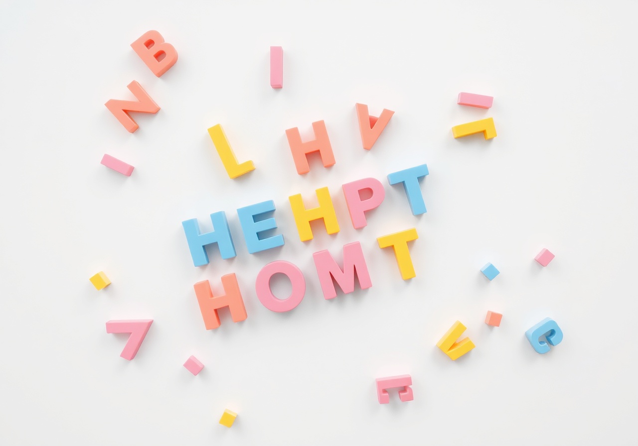 Превью коллекции шрифтов Typely: геометрические формы и кастомные глифы