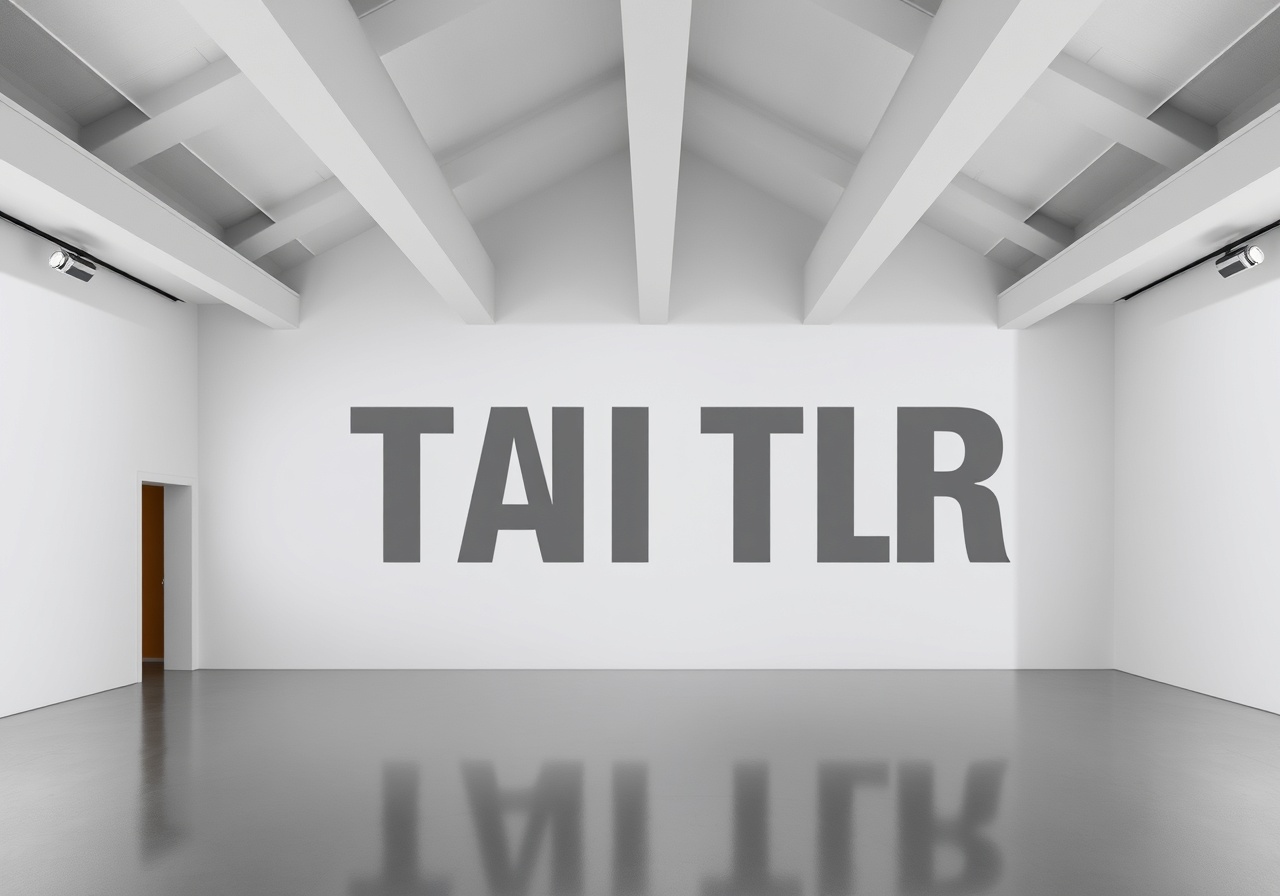 Пример набора текста шрифтом Bold Minimal: жирные заглавные буквы на темном фоне